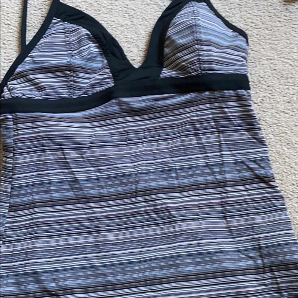Athleta halter tankini top